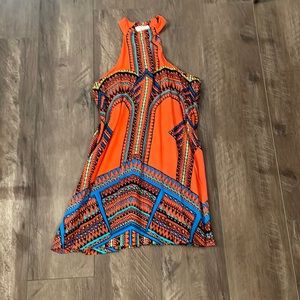 High neck Alexis dress